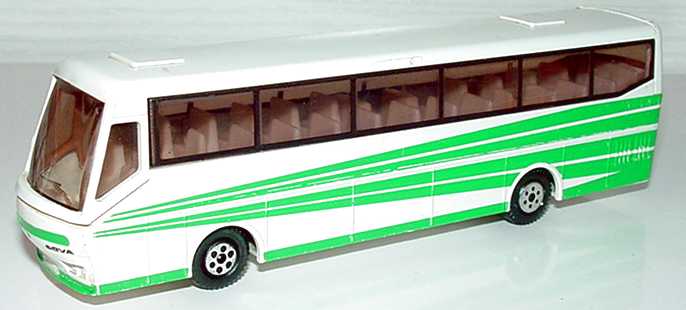 Foto 1:87 Bova Futura weiß, grüne Streifen efsi