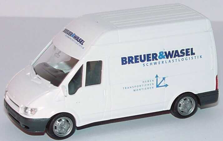 Foto 1:87 Breuer & Wasel Schwerlastlogistik in motion - Limited Edition 700 (Ford Transit 2000 Kasten + MB Actros PPSzg 3/4 + MB Actros TiefladeSzg 3/4)