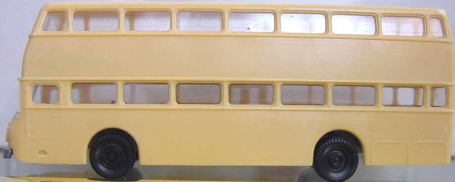Foto 1:87 Büssing Doppeldecker beige SES Automodelle