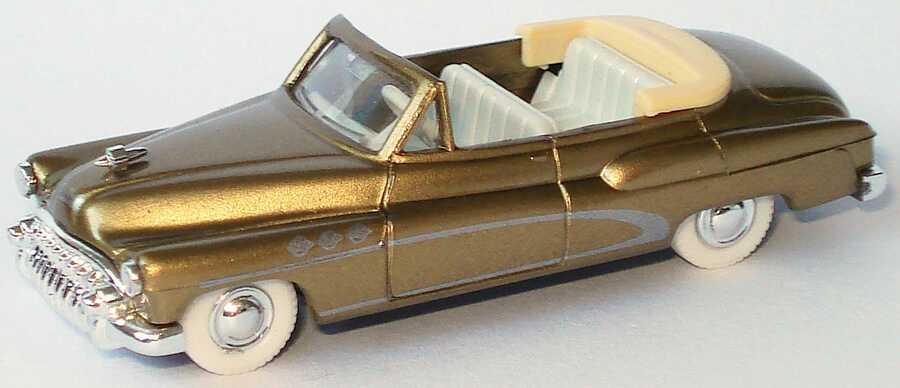 Foto 1:87 Buick Super 1950 Cabrio dunkelgold-met. Praliné