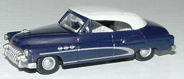 Foto 1:87 Buick Super 1950 Cabrio geschlossen dunkelblau Praliné 84703