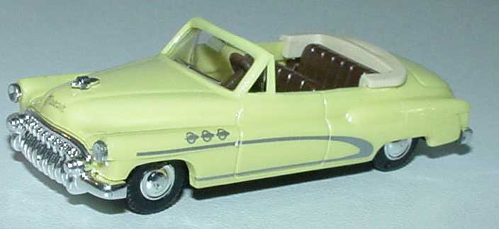 Foto 1:87 Buick Super 1950 Cabrio hellgelb - Praliné 84702