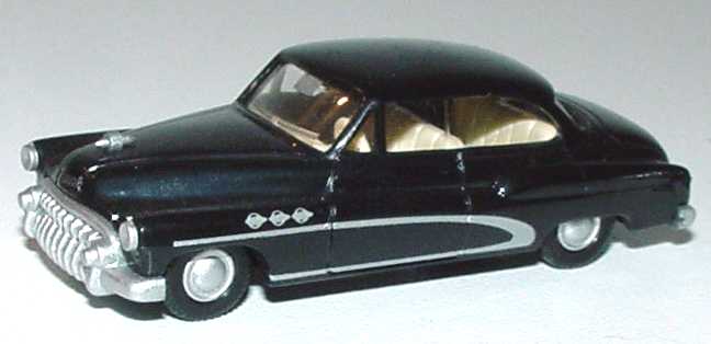 Foto 1:87 Buick Super 1950 schwarz Praliné 84704
