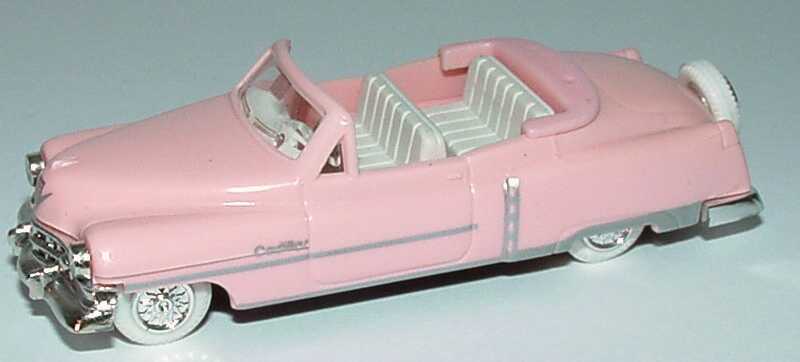 Foto 1:87 Cadillac de Ville Cabrio (1952) pink, weiße Reifen Marilyn Monroe´s Caddy Praliné 83407