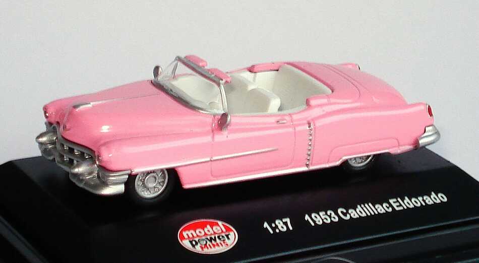 Foto 1:87 Cadillac Eldorado 1953 rosa Model Power 19234