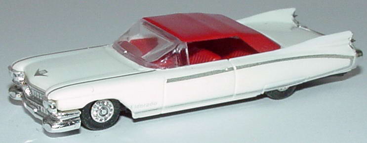 Foto 1:87 Cadillac Eldorado Biarritz ´59 geschlossen weiß Praliné