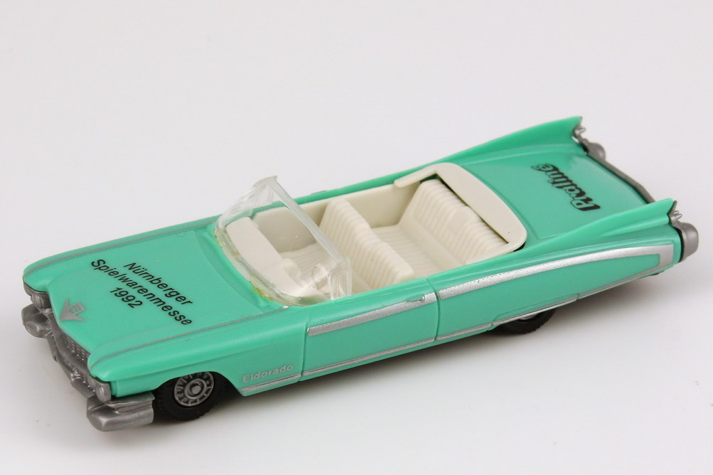 Foto 1:87 Cadillac Eldorado Biarritz 1959 türkis-grün Nürnberger Spielwarenmesse 1992 Praliné 5199