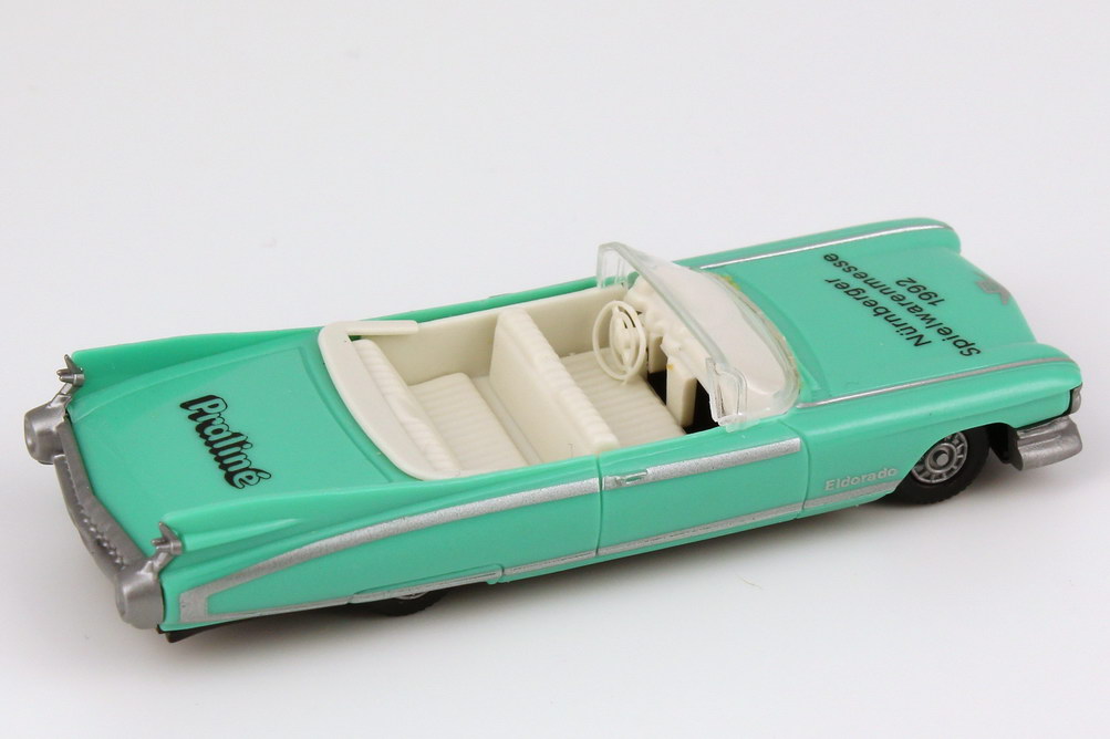 Foto 1:87 Cadillac Eldorado Biarritz 1959 türkis-grün Nürnberger Spielwarenmesse 1992 Praliné 5199