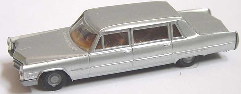 Foto 1:87 Cadillac Fleetwood Seventy-Five Limousine lang (1966) silber-met. Praliné