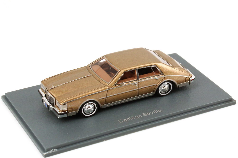 Foto 1:87 Cadillac Seville 1980 gold-met. NEO Scale Models 87356