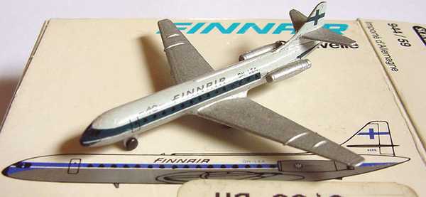 Foto 1:600 Caravelle Finnair Schabak
