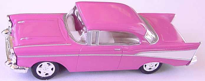 Foto 1:87 Chevrolet Bel Air ´57 pink/weiß herpa 021982