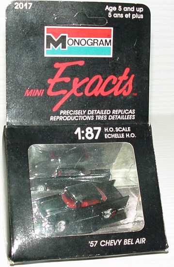 Foto 1:87 Chevrolet Bel Air ´57 schwarz (dreieckige Verpackung) Monogram 2017