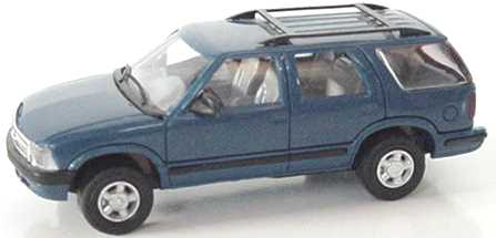 Foto 1:87 Chevrolet Blazer blau Busch