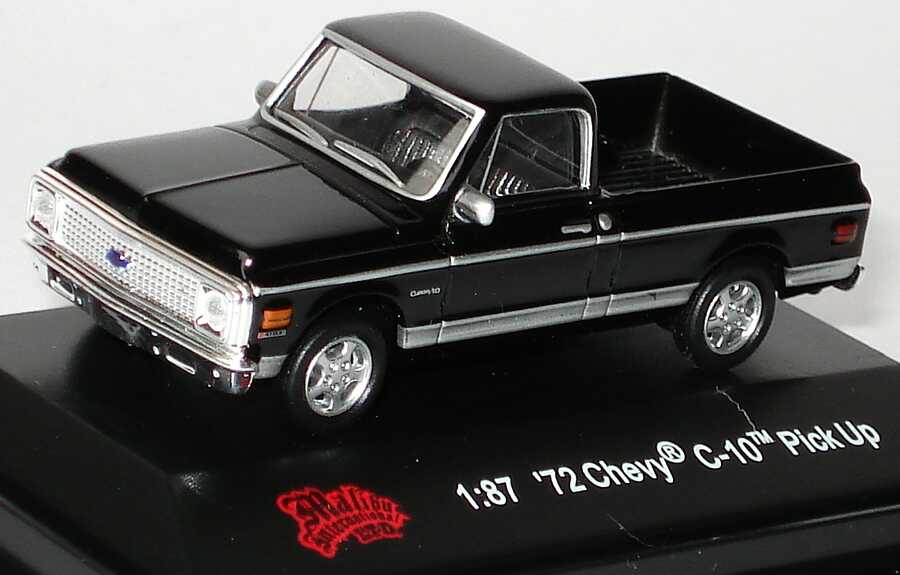 Foto 1:87 Chevrolet C-10 Pickup (1972) schwarz (Reel Rides, Movie: Dazed and Confused) Malibu International 09202