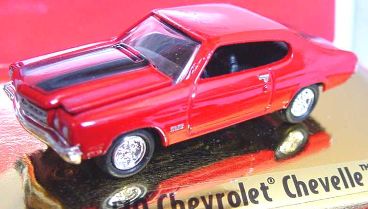 Foto 1:87 Chevrolet Chevelle (1970) rot Classic Metal Works 30108
