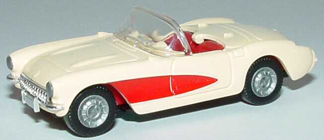 Foto 1:87 Chevrolet Corvette ´57 hellbeige/rot Wiking 81901