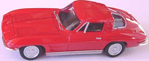 Foto 1:87 Chevrolet Corvette Sting Ray 1963 rot herpa 021968