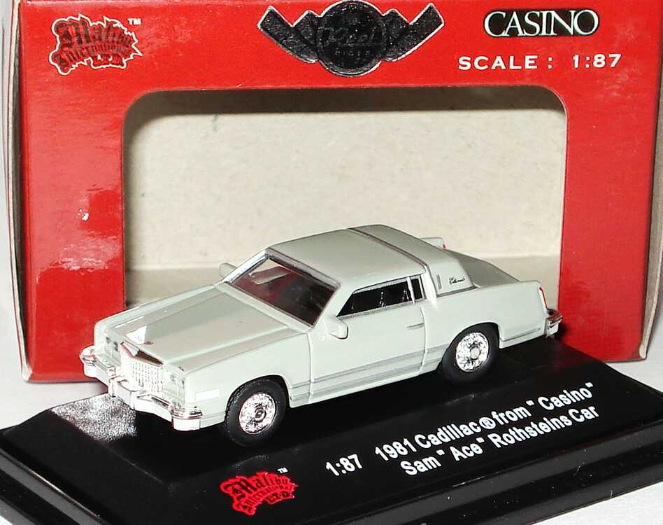 Foto 1:87 Chevrolet Eldorado (1981) grau (Reel Rides, Movie: Casino (Sam Ace Rothensteins Car)) Malibu International 09209