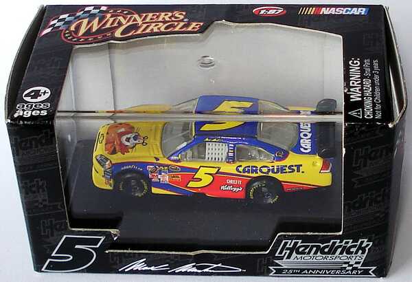 Foto 1:87 Chevrolet Impala SS NASCAR 2009 Hendrick Motorsports, CarQuest, Kellogg´s Nr.5, Mark Martin (Hendrick Motorsports - 25th Anniversary) Winners Circle 06763