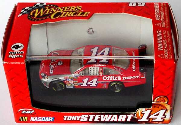 Foto 1:87 Chevrolet Impala SS NASCAR 2009 Stewart-Haas Racing, Old Spice, Office Depot Nr.14, Tony Stewart Winners Circle 06614