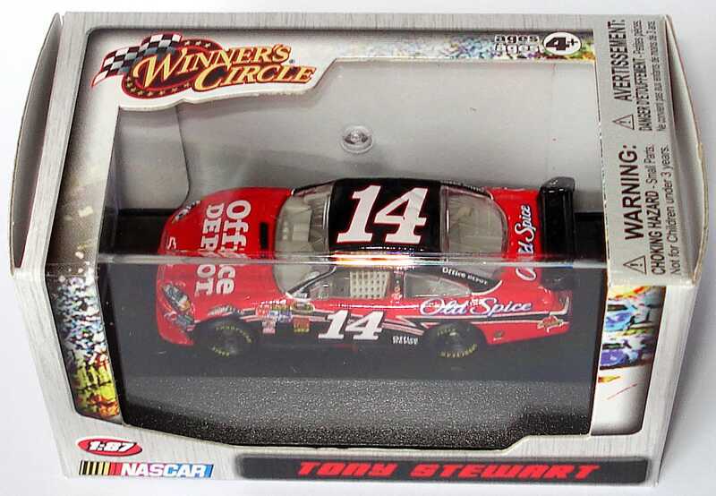 Foto 1:87 Chevrolet Impala SS NASCAR 2010 Stewart-Haas Racing, Old Spice, Office Depot Nr.14, Tony Stewart Winners Circle 09731