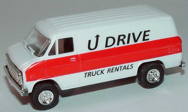 Foto 1:87 Chevrolet Van (1970) Kasten U Drive - Truck Rentals Trident 90123