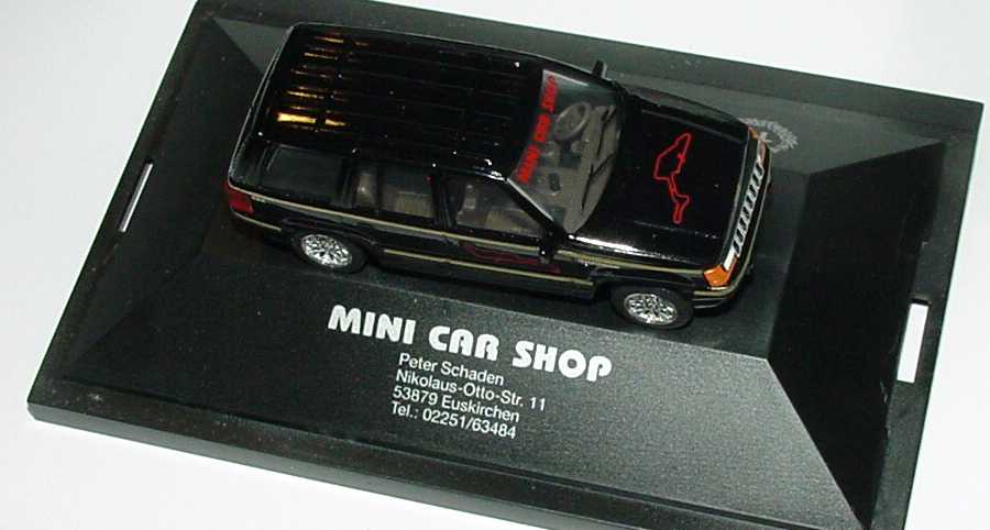 Foto 1:87 Chrysler Jeep Grand Cherokee schwarz 10 Jahre Mini-Car-Shop herpa