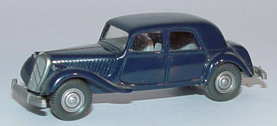 Foto 1:87 Citroen 15 SIX dunkelblau Wiking