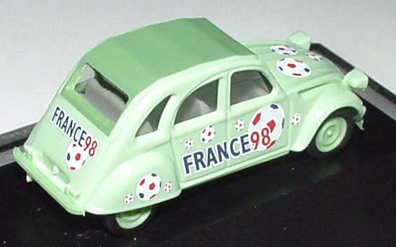 Foto 1:87 Citroen 2 CV 6 Collector´s Club ´98, 50 Jahre 2CV - Die WM-Ente herpa 194204