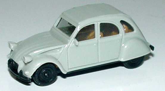 Foto 1:87 Citroen 2 CV 6 Rolldach offen grau herpa 020824