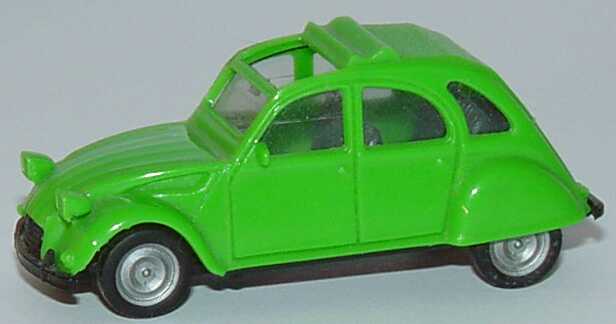 Foto 1:87 Citroen 2 CV 6 Rolldach offen maigrün herpa 020824