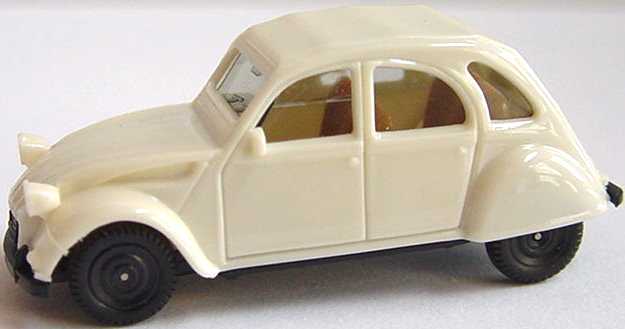 Foto 1:87 Citroen 2 CV 6 altweiß herpa 2017