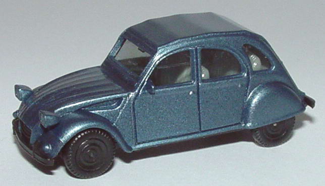 Foto 1:87 Citroen 2 CV 6 blau-met. herpa 3017