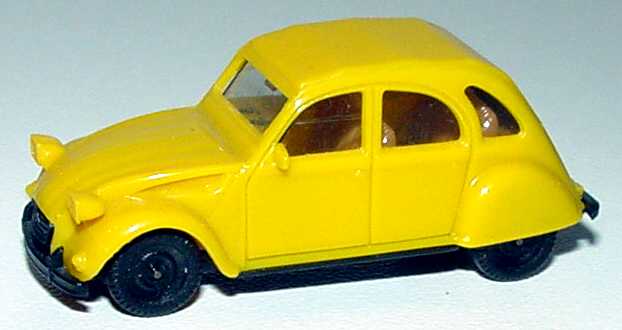 Foto 1:87 Citroen 2 CV 6 gelb herpa 2017