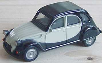 Foto 1:87 Citroen 2 CV Charleston schwarz/grau herpa 020817/3081