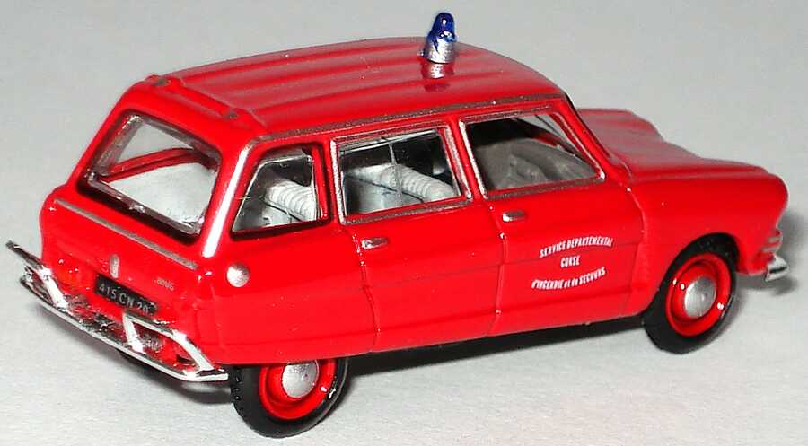 Foto 1:87 Citroen Ami 6 Break Feuerwehr Service Departemental Corse Universal Hobbies