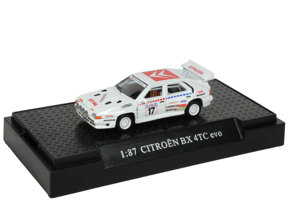 Foto 1:87 Citroen BX 4TC evo WRC Acropolis Rally 1986 Nr.17, Wambergue / Vieu Makette CollecCit 8002