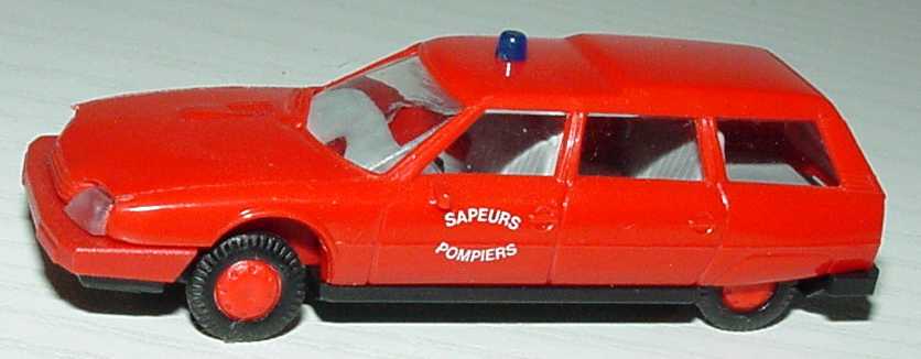 Foto 1:87 Citroen CX Break Sapeurs Pompiers Praliné