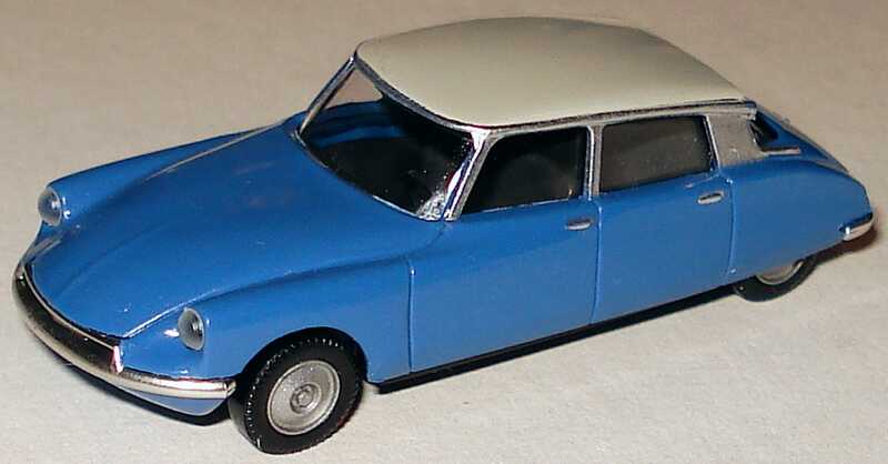 Foto 1:87 Citroen DS 19 blau Wiking 8070124