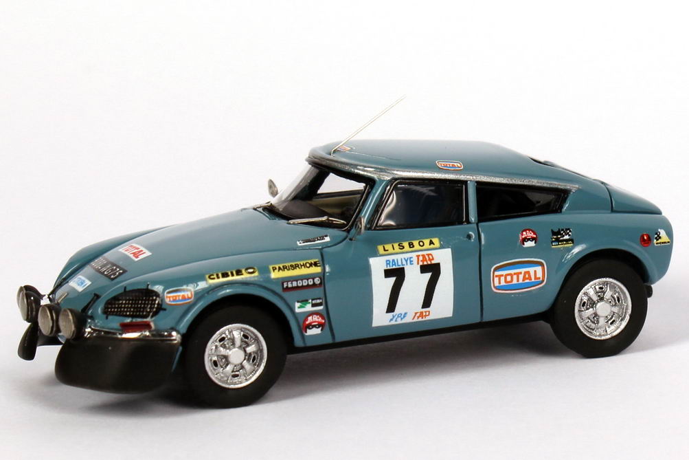 Foto 1:87 Citroen DS 21 TAP Rallye de Portugal 1972 Nr.77, Romaozinho / Bernardo Makette CollecCit 8007