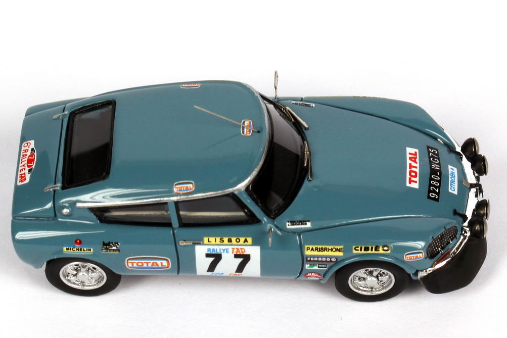 Foto 1:87 Citroen DS 21 TAP Rallye de Portugal 1972 Nr.77, Romaozinho / Bernardo Makette CollecCit 8007