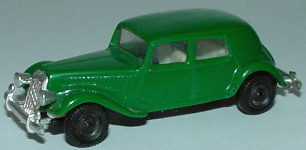 Foto 1:87 Citroen Traction Avant Limousine grün Brekina 14001