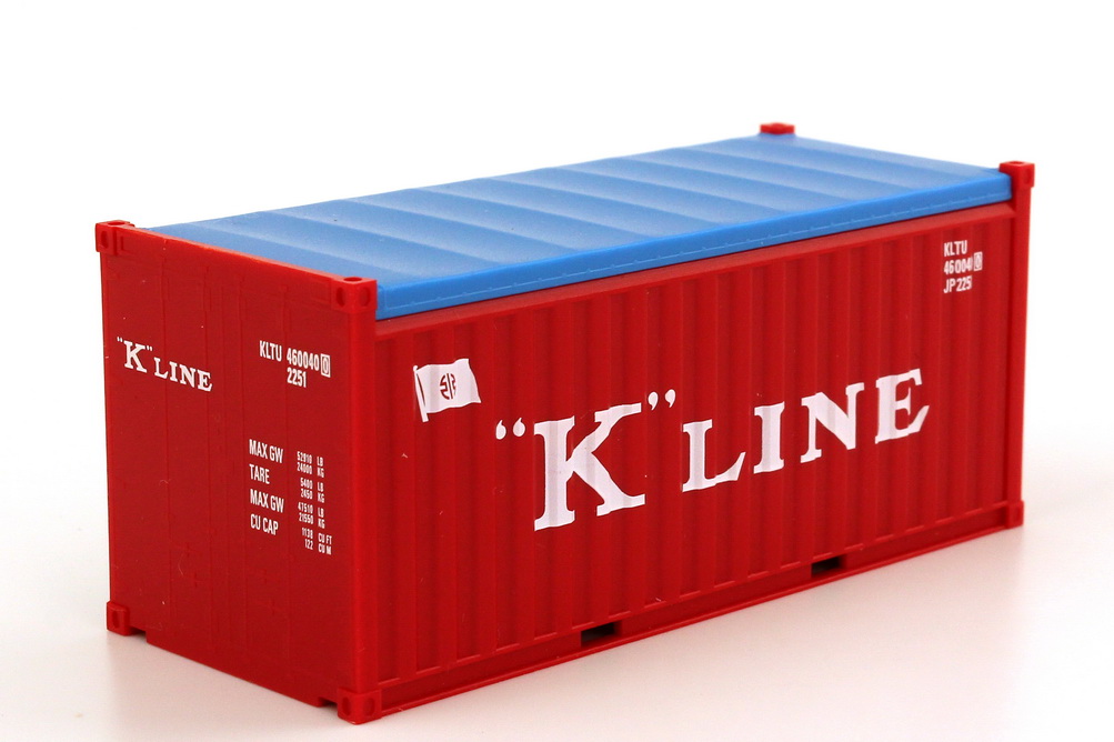 Foto 1:87 Container-Set 3x 20ft. MSC, K-Line, Hapag-Lloyd herpa 076432