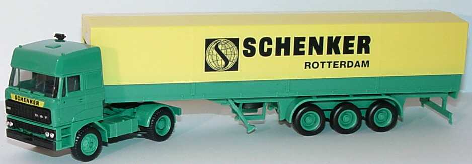 Foto 1:87 DAF 3300 SpaceCab PPSzg 2/3 Schenker Rotterdam herpa 187640