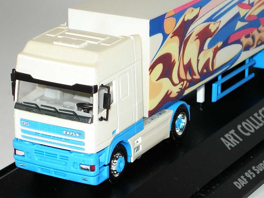 Foto 1:87 DAF 95 Super Space Cab Cv KoSzg 2/2 Antarktis (Art Collection) herpa 045230