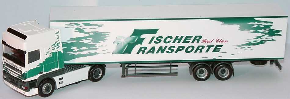 Foto 1:87 DAF 95 Super Space Cab Cv KoSzg 2/2 Fischer Transporte herpa 144452