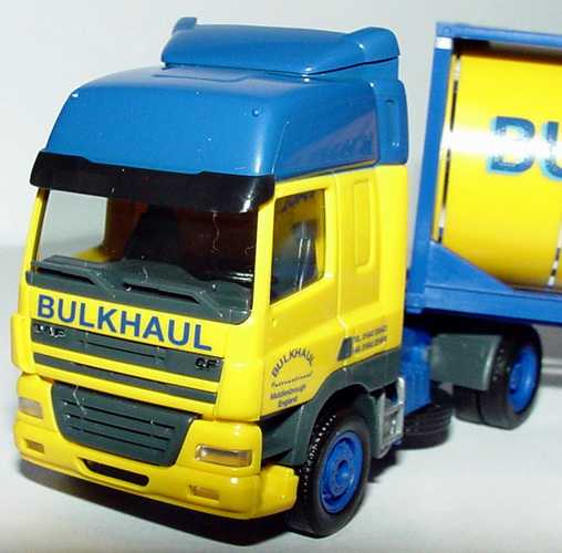 Foto 1:87 DAF CF Hochdach Fv 20 ft. TankkontainerSzg 2/3 Bulkhaul herpa 147705