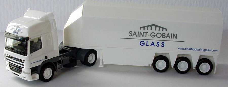 Foto 1:87 DAF CF Hochdach Fv GlastransporterSzg 2/3 Saint Gobain Glass herpa 147545