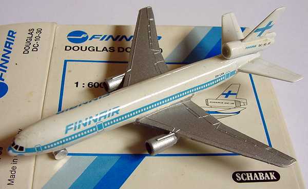 Foto 1:600 DC-10 Finnair Schabak